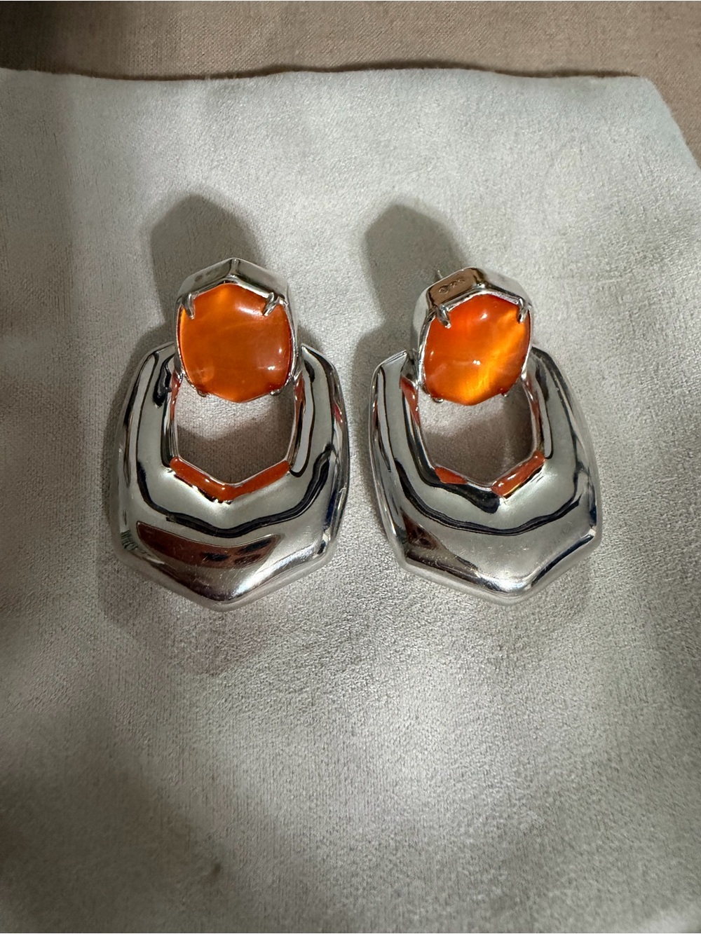 Daphne Open Frame Earrings-Color Bar customized